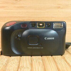 Vintage Canon Sure Shot Joy, 35mm Film Point and Shot Camera